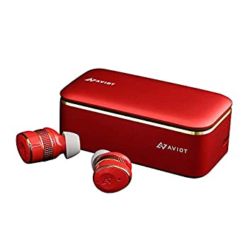 【中古】 AVIOT TE-BD21j メタリックレッド ワイヤレス イヤホン Bluetooth 完全ワイヤレスイヤホン ハイブリッド・トリプルドライバー の通販は