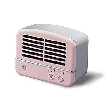 【中古】 ドウシシャ セラミックヒーター 人感センサー付 パーソナル ピンク ピエリアの通販はその他家電
