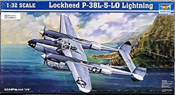 トランペッター 1/32 ロッキード P-38L-5-LO ライトニング プラモデル（未使用品）