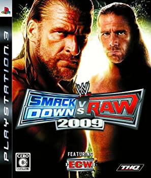 WWE 2009 SmackDown vs Raw - PS3(未使用品)