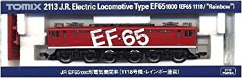 未使用】【中古】 TOMIX Nゲージ EF65 1118 レインボー 2113 鉄道模型