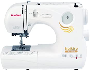 【未使用】【中古】JANOME 2ウェイコンパクト電子ミシン 【Nuikiru】 N-778