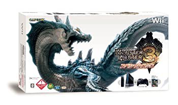 【未使用】【中古】 モンスターハンター3 (トライ) スペシャルパック Wii (クロ) Wiiリモコンジャケット & クラシックコントローラPRO (