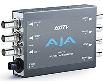 【未使用】【中古】 AJA GEN10 HD SD 同期ジェネレーター