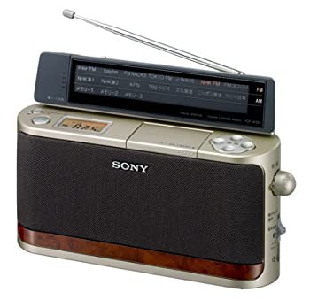 【未使用】【中古】SONY FM/AM ホームラジオ A101 ゴールド ICF-A101/N