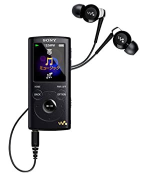 【未使用】【中古】 SONY ウォークマン Eシリーズ 2GB ブラック NW-E052 B