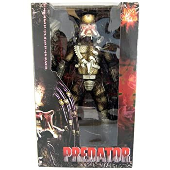 【未使用】【中古】 NECA Predator Movie Quarter Scale Action Figure Classic Predator Open Mouth H50cm (1/4 scale)