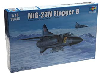 トランペッター 1/48 MiG-23M フロッガーB型 プラモデル（未使用品）