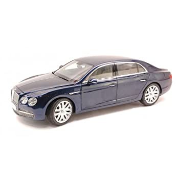 【未使用】【中古】 京商オリジナル 1/18 Bentley Flying Spur W12 (メタリックブルー/Peacock) 完成品