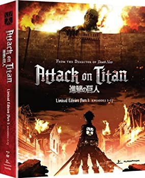 【未使用】【中古】進撃の巨人： パート１　限定版 北米版 / Attack on Titan Pt.1 [Blu-ray+DVD] [Import]