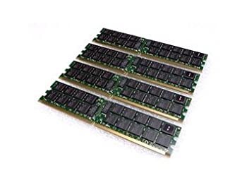【未使用】【中古】 8GBメモリ標準セット (2GB*4) HP 純正 メモリ 405476-051 2GB DDR2 667 MHZ CL3 ECC REGの通販は
