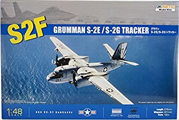 【未使用】【中古】キネティック 1/48 エアクラフト シリーズ S-E/S-2G トラッカー アメリカ海軍 プラモデル