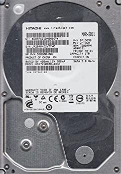 【未使用】【中古】 hds721010cla332 PN 0?F13656 MLC jpt3gh Hitachi 1tb SATA 3.5ハードドライブ