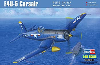 【未使用】【中古】 ホビーボス 1/48 F4U-5 コルセア プラモデル