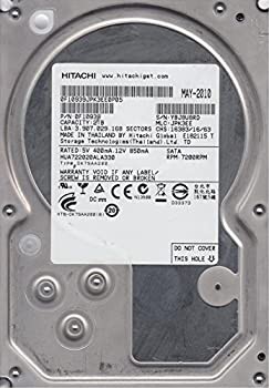 【未使用】【中古】 HUA722020ALA330 2TB 3.5inch SATA 7200rpm 32MB リファビッシュHDD