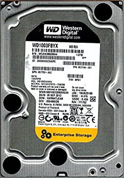 【未使用】【中古】 Western Digital wd1003fbyx-708db0?1tb DCM harnhtjcab