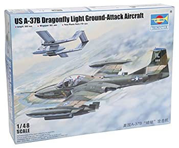 トランペッター 1/48 A-37B ドラゴンフライ プラモデル(未使用・未開封品)