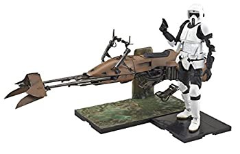 スター・ウォーズ スカウト・トルーパー & スピーダー・バイク 1/12スケー （未使用品）