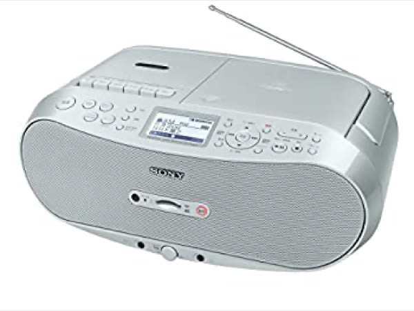 【未使用】【中古】 ソニー CDラジカセ レコーダー FM/AM/ワイドFM/SDカード対応 録音可能 CFD-RS501