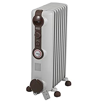 【未使用】【中古】 DeLonghi デロンギ オイルヒーター ホワイト+ブラウン JR0812