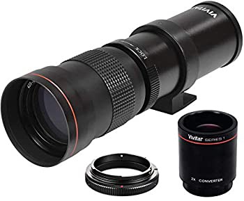 【未使用】【中古】 ハイパワー 420-1600mm f/8.3 HD マニュアル望遠ズームレンズ キャノンデジタルSLRカメラ用