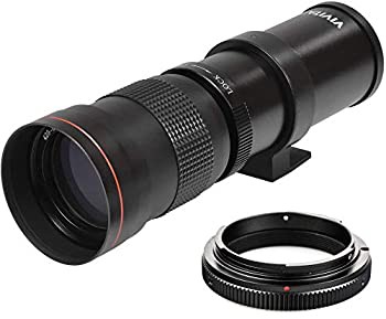 【未使用】【中古】 ハイパワー420〜800mm f/8.3?HD Nikonデジタル一眼レフカメラ用手動望遠レンズ