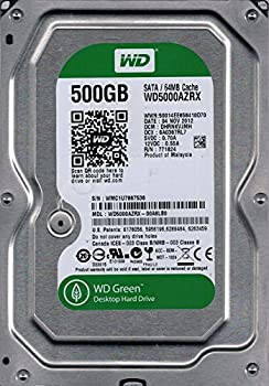 【未使用】【中古】 wd5000azrx-00?a8lb0?DCM dhrnkvjmh wmc1u Western Digital 500?GB