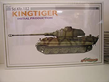 【未使用】【中古】 ドラゴン 1/35 キング タイガー 初期生産モデル 6349