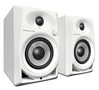 【未使用】【中古】 Pioneer パイオニア DJ 4インチアクティブモニタースピーカー DM-40-W ホワイト