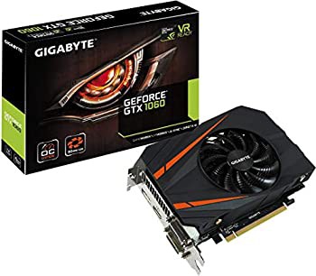 【未使用】【中古】 Gigabyte GeForce GTX 1060 Mini ITX OC 6GB GDDR5 グラフィックスカード (GV-N1060IXOC-6GD)