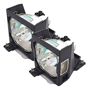 【未使用】【中古】 ET-LAL6510W 交換ランプ Panasonic パナソニック プロジェクター用 汎用交換ランプ 純正互換品 2灯セット CBH ET-LALの通販は