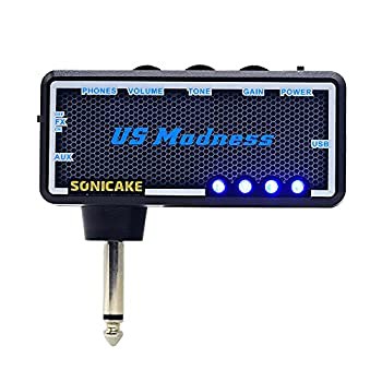 【未使用】【中古】 SONICAKE ソニックエイク US マッドネス (ヘッドフォンギターアンプ USB充電のポケットサイズ アンペグ エフェクト)