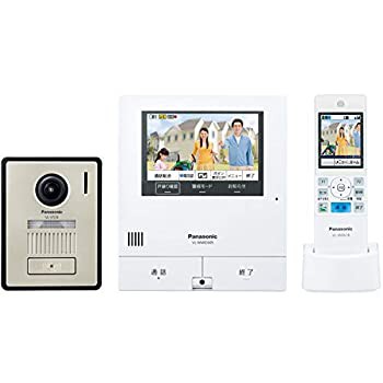 【未使用】【中古】 パナソニック テレビドアホン 電源コード式 ワイヤレスモニター付 VL-SWD505KFの通販は