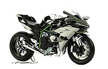 【未使用】【中古】モンモデル 1/9 カワサキ Ninja H2R (多色成型＋一部塗装済) プラモデル MMT-001S