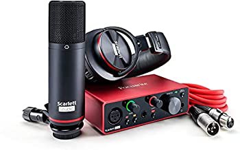 【未使用】【中古】 Focusrite フォーカスライト Scarlett Solo Studio G3 USB 2.0 Type C オーディオ・インターフェース