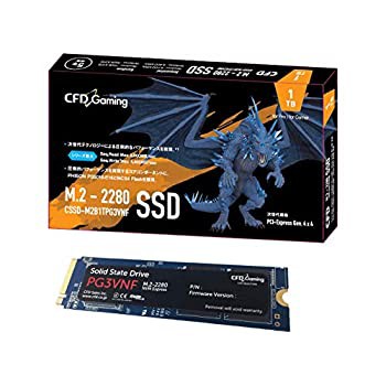 【未使用】【中古】 CFD販売 PG3VNFシリーズ 1TB 読取最大 5 000MB/秒 PlayStation5 動作確認済 M.2 2280 NVMe PCIe Gen4x4 内蔵 SSD CSSの通販は
