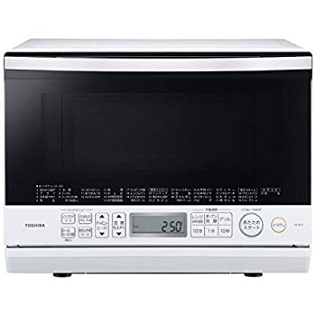 【未使用】【中古】東芝 簡易スチームオーブンレンジ 26L グランホワイトTOSHIBA 石窯ドーム ER-TD70-W