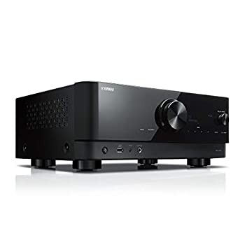 【未使用】【中古】 ヤマハ AVレシーバー RX-V4A (B) 5.1ch 4K120Hz Amazon Music Amazon Alexa 黒鏡面仕上げのシンプルデザイン ブラッ