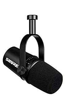 【未使用】【中古】 SHURE MV7 ポッドキャストマイクロホン : ダイナミックマイク 実況 配信 ゲーミング テレワーク MOTIVシリーズ iOS A