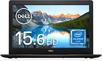 【未使用】【中古】Dell ノートパソコン Inspiron 15 3583 ブラック Win10/15.6HD/Celeron 4205U/4GB/1TB HDD/Webカメラ/無線LAN NI315HA