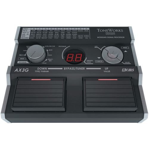 KORG コルグ TONE WORKS ギター用 フットタイプ マルチ エフェクター AX3G(中古品)｜au PAY マーケット