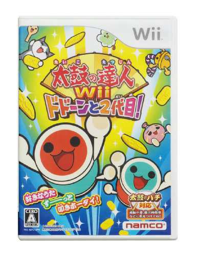 太鼓の達人wii ドドーンと2代目 ソフト単品版 中古品 の通販はau Wowma Maggy Maggy