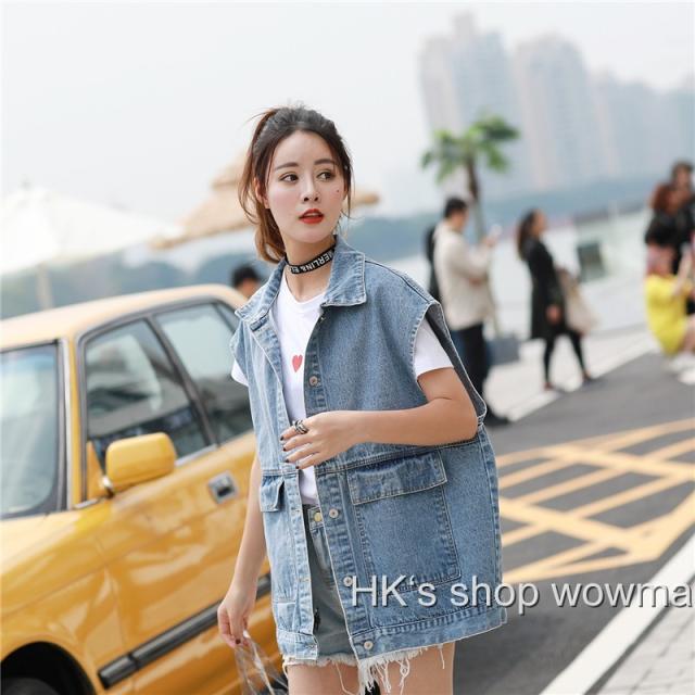 レディース ベスト デニム チョッキ ベスト 大きいサイズ 春 秋 ゆったりの通販はau Pay マーケット Hk S Shop