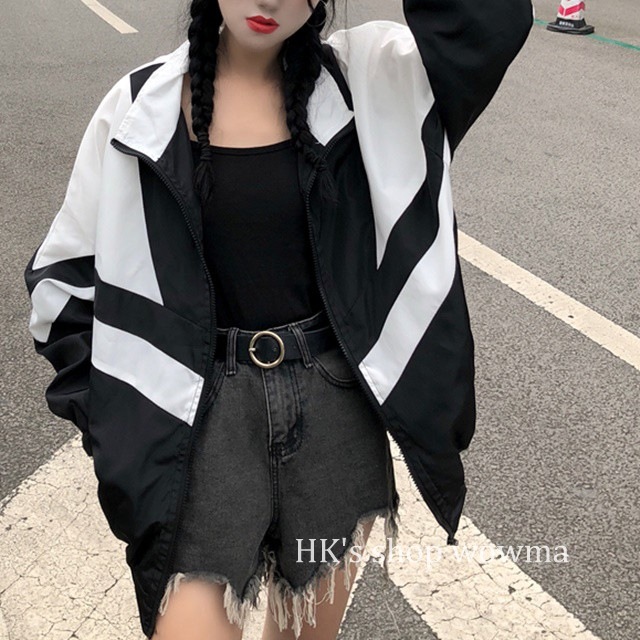 マウンテンパーカー レディース ジャケット ナイロンジャケット 韓国ファッション 春新作 アウター 大きいサイズ レディースの通販はau Pay マーケット Hk S Shop