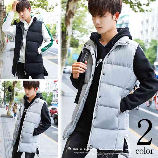 ベスト メンズ 中綿ベスト ダウンベスト ジャケット 秋冬 防寒 トップス アウター 人気ベスト フード付き の通販はau Pay マーケット ショップヨシダ