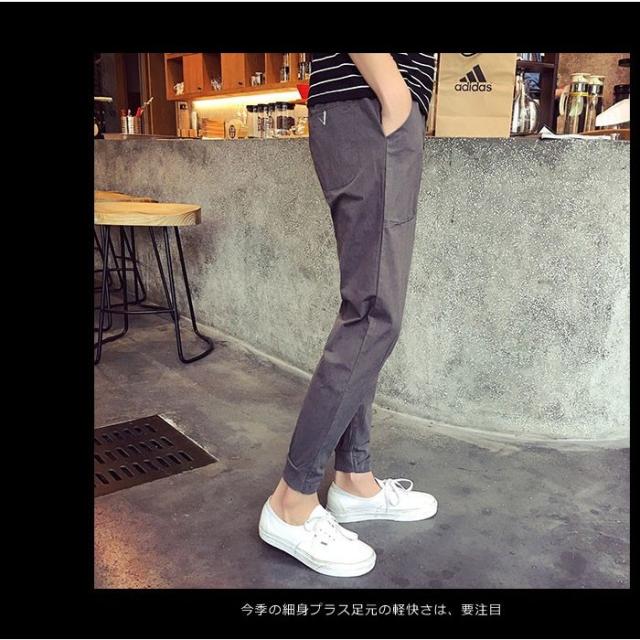 送料無料スキニーパンツジョガーパンツ9分丈メンズストレッチ無地くるぶし丈無地アンクルパンツチノパンツサルエルパンツの通販はau Pay マーケット ショップヨシダ