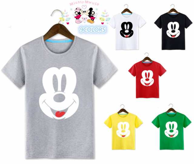 T Shirt Disney ディズニー ペアルック カップル Tシャツ トップス ｔシャツ ミッキー柄 半袖 夏 夫婦 お揃いの通販はau Pay マーケット Rinrin Store