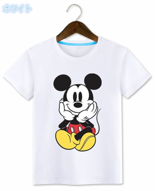 超人気 T Shirt Disney ディズニー ペアルック カップル Tシャツ トップス ｔシャツ ミッキー柄 半袖 夏 夫婦 お揃いの通販はau Pay マーケット Rinrin Store