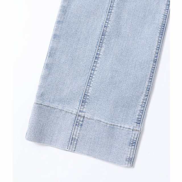 【10％OFF 送料無料 レディース 大人】 Hunch（ハンチ） デニム/ツイルストレートパンツの通販は
