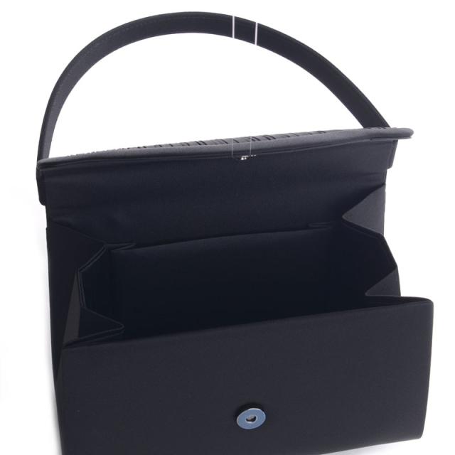 aurora プリーツフォーマルバッグ 黒 レディース 日本製の通販はau PAY